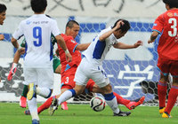 【明治安田Ｊ２ 第11節 熊本vs大分】71分に途中出場し、惜しいシュートを放った西（大分）（2/3）