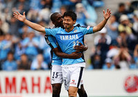 【明治安田Ｊ２ 第13節 磐田vs水戸】交代直後に同点ゴールを決め、起用に応えた松井（磐田）（2/3）