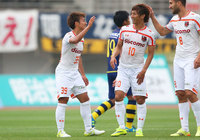 【明治安田Ｊ２ 第13節 群馬vs大宮】終了間際に勝利を決定づける追加点を決めた泉澤（大宮）（3/3）