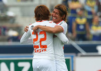 【明治安田Ｊ２ 第13節 群馬vs大宮】16分に先制ゴールを決めた横谷（大宮）（1/3）