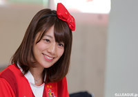 【2015年5月10日 名古屋vs川崎Ｆ】笑顔をみせる佐藤美希さん（6/7）