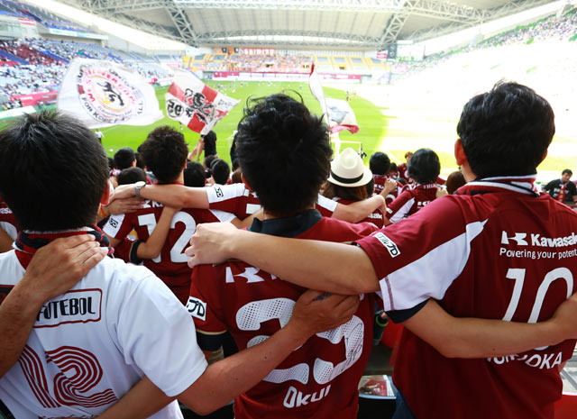 【明治安田Ｊ１ １ｓｔ 第11節 神戸vs清水】試合開始前から盛り上がりを見せる神戸ファン・サポーター（8/15）