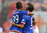 【明治安田Ｊ１ １ｓｔ 第11節 横浜FMvs新潟】古巣相手に決勝点を挙げた三門（横浜FM）（3/5）