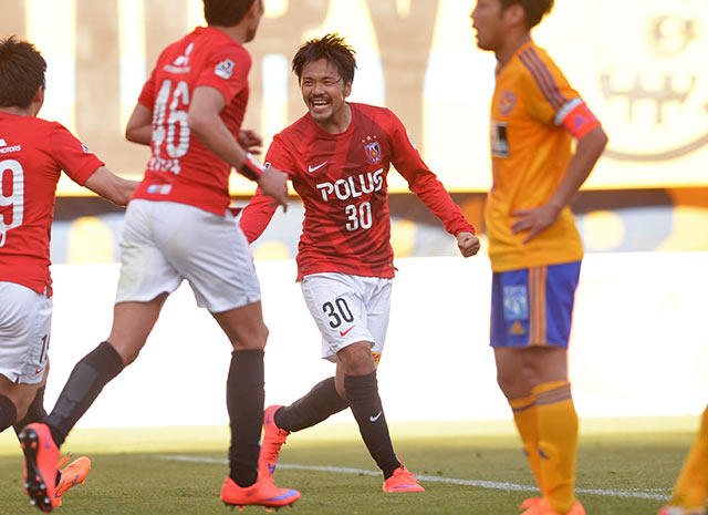 【明治安田Ｊ１ １ｓｔ 第11節 仙台vs浦和】2ゴールで攻撃陣を牽引した興梠（浦和）（4/5）