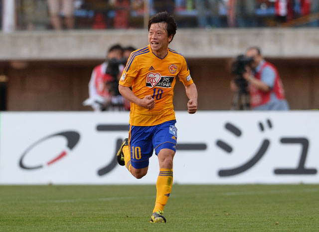 【明治安田Ｊ１ １ｓｔ 第11節 仙台vs浦和】逆転ゴールとなる今季初得点を挙げた梁 勇基（仙台）（3/5）