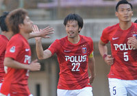 【明治安田Ｊ１ １ｓｔ 第11節 仙台vs浦和】ミドルシュートで今季2点目を決めた阿部（浦和）（1/5）