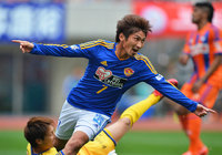 【明治安田Ｊ１ １ｓｔ 第12節 新潟vs仙台】2得点を挙げ、獅子奮迅の活躍を見せた奥埜（仙台）（1/5）