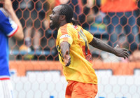 【明治安田Ｊ１ １ｓｔ 第12節 清水vs横浜FM】今季3点目となる同点ゴールを決めたピーター ウタカ(清水)（3/5）