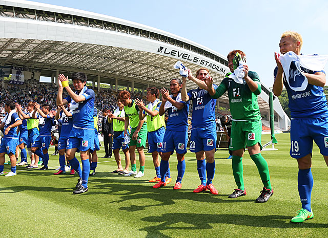 【明治安田Ｊ２ 第14節 福岡vs岡山】リーグ戦11試合負けなしとなった福岡（3/3）