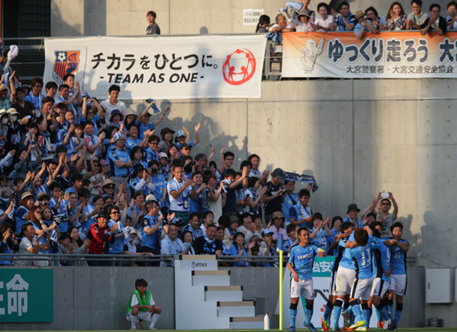 【明治安田Ｊ２ 第14節 大宮vs磐田】73分にジェイ（磐田）がヘッドで均衡を破る（2/3）