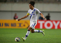 【ＡＣＬ２０１５ ラウンド16 第1戦 FCソウルvsＧ大阪】ピッチを駆け上がる遠藤（8/16）