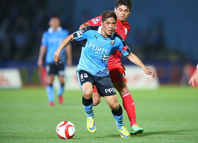 【ＹＮＣ 予選リーグ 第5節 川崎Ｆvs山形】1点を追う58分にピッチへ送り込まれた大久保（川崎Ｆ）（3/5）