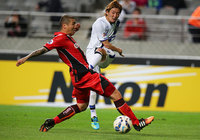 【ＡＣＬ２０１５ ラウンド16 第1戦 FCソウルvsＧ大阪】正確なクロスで2得点をアシストした藤春（Ｇ大阪）（12/16）