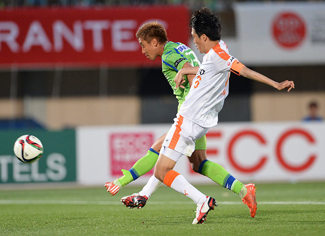 【明治安田Ｊ１ １ｓｔ 第13節 湘南vs清水】2得点を挙げて試合を決定づけた高山（湘南）（4/5）