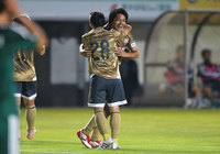 【明治安田Ｊ１ １ｓｔ 第13節 松本vs横浜FM】3試合ぶりのゴールとなる追加点を挙げた中町（横浜FM）（13/15）