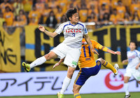 【明治安田Ｊ１ １ｓｔ 第13節 仙台vs甲府】途中出場し、仙台の攻撃を跳ね返した畑尾（甲府）（4/5）