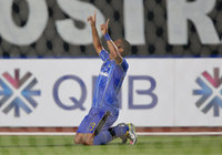 【ＡＣＬ２０１５ ラウンド16 第2戦 Ｇ大阪vsFCソウル】ヘディングシュートで先制点を決めたパトリック（Ｇ大阪）（5/10）