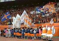 【ＹＮＣ 予選リーグ 第6節 新潟vs湘南】試合後、ファン・サポーターと勝利を喜ぶ新潟の選手たち（5/5）