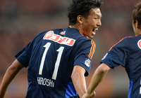 【ＹＮＣ 予選リーグ 第6節 新潟vs湘南】86分に均衡を破るゴールを決めた指宿（新潟）（3/5）