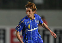 【ＡＣＬ２０１５ ラウンド16 第2戦 Ｇ大阪vsFCソウル】正確なクロスで3点目をアシストした藤春（Ｇ大阪）（7/10）