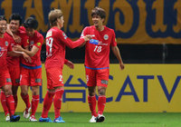 【ＹＮＣ 予選リーグ 第6節 仙台vs山形】39分に古巣から追加点を挙げた萬代（山形 #18）（3/5）