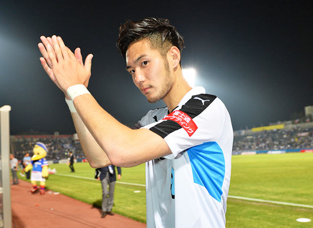 【ＹＮＣ 予選リーグ 第6節 横浜FMvs川崎Ｆ】鮮やかな決勝点で勝利の立役者となった杉本（川崎Ｆ）（3/5）