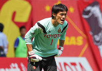 【明治安田Ｊ１ １ｓｔ 第14節 名古屋vs山形】最後の砦として山形の猛攻をしのぎ切った楢﨑（名古屋）（3/5）