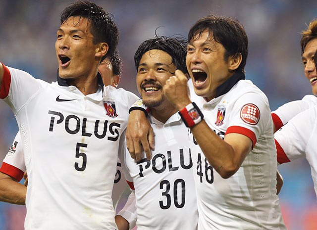 【明治安田Ｊ１ １ｓｔ 第14節 鳥栖vs浦和】今季4点目となる追加点を決めた興梠（浦和 #30）（3/5）