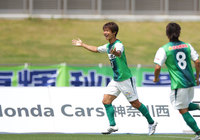 【明治安田Ｊ３ 第14節 相模原vs鳥取】立ち上がりのゴールでチームを勢いづけた井上（相模原）（1/2）