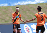 【明治安田Ｊ３ 第14節 山口vsJ-22】2ゴールでチームを勝利に導いた福満（山口）（1/2）