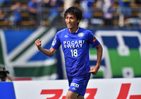 【明治安田Ｊ２ 第16節 徳島vs磐田】2戦連発となるゴールを決めた佐藤（徳島）（1/3）