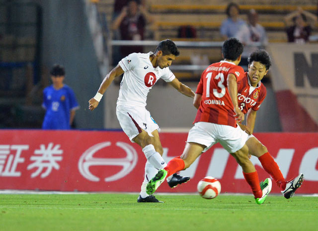 【ＹＮＣ 予選リーグ 第7節 名古屋vs神戸】2ゴールを挙げ、勝利に貢献したペドロ ジュニオール（神戸）（3/5）