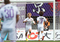 【明治安田Ｊ２ 第17節 大分vs京都】68分に同点ゴールを決めた大黒（京都）（2/3）