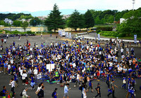 【明治安田Ｊ１ １ｓｔ 第15節 Ｇ大阪vs神戸】開場を待つガンバ大阪のファン・サポーター（1/11）