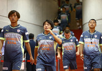 【明治安田Ｊ１ １ｓｔ 第15節 浦和vs清水】ウォーミングアップへ向かう清水の選手たち（14/21）