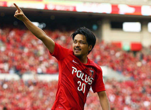 【明治安田Ｊ１ １ｓｔ 第15節 浦和vs清水】決勝ゴールを決め、勝利の立役者となった興梠（浦和）（20/21）