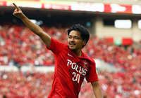 【明治安田Ｊ１ １ｓｔ 第15節 浦和vs清水】決勝ゴールを決め、勝利の立役者となった興梠（浦和）（20/21）