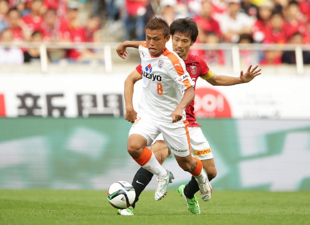 【明治安田Ｊ１ １ｓｔ 第15節 浦和vs清水】左サイドを中心にチャンスを作った石毛（清水）（18/21）