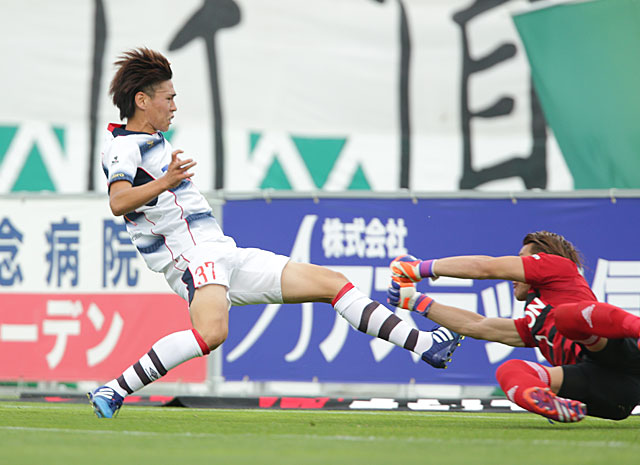 【明治安田Ｊ１ １ｓｔ 第15節 松本vsFC東京】今季リーグ戦初出場で初ゴールを挙げた橋本（FC東京）（2/5）