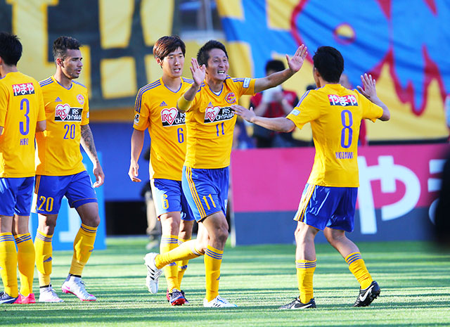 【明治安田Ｊ１ １ｓｔ 第15節 仙台vs鳥栖】2得点を挙げ、2試合連続得点となった金園（仙台）（2/5）