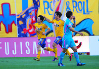 【明治安田Ｊ１ １ｓｔ 第15節 仙台vs鳥栖】ダイレクトボレーで先制点を決めた梁（仙台）（1/5）