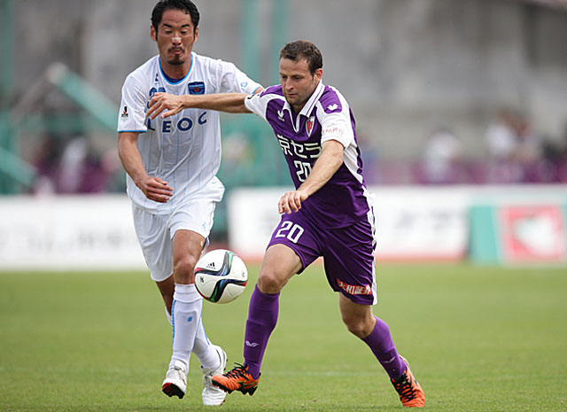 【明治安田Ｊ２ 第18節 京都vs横浜FC】84分に追撃のゴールを決めたバヤリッツァ（京都）（3/3）