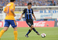 【明治安田Ｊ１ １ｓｔ 第16節 Ｇ大阪vs仙台】前半32分に先制ゴールを奪った今野（Ｇ大阪）（10/15）