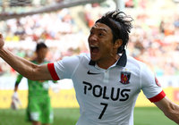 【明治安田Ｊ１ １ｓｔ 第16節 神戸vs浦和】貴重な先制点をあげた梅崎（浦和）（32/35）