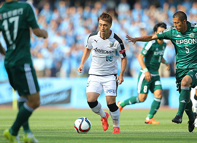 【明治安田Ｊ１ １ｓｔ 第16節 川崎Ｆvs松本】古巣を相手に先制点をアシストした船山（川崎Ｆ）（2/5）