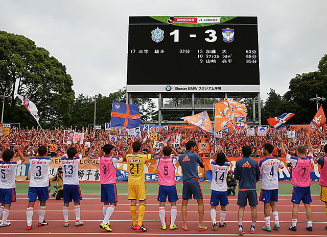 【明治安田Ｊ１ １ｓｔ 第16節 湘南vs新潟】7試合ぶりの勝利を飾った新潟（5/5）