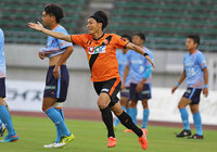 【明治安田Ｊ３ 第17節 山口vsYS横浜】ゴールラッシュの口火を切った鳥養（山口）（1/2）