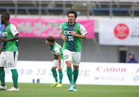 【明治安田Ｊ３ 第17節 相模原vs秋田】試合開始早々に先制点を決めた須藤（相模原）（1/2）