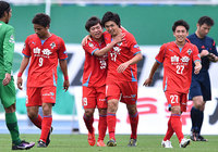 【明治安田Ｊ２ 第19節 東京Ⅴvs熊本】2試合ぶり今季7点目を決めた齊藤（熊本）（2/3）