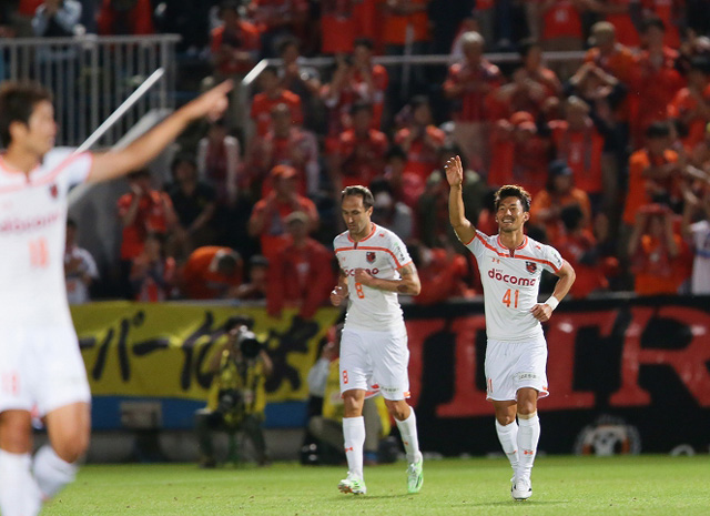 【明治安田Ｊ２ 第19節 横浜FCvs大宮】豪快なダメ押しゴールを決めた家長（大宮）（3/3）